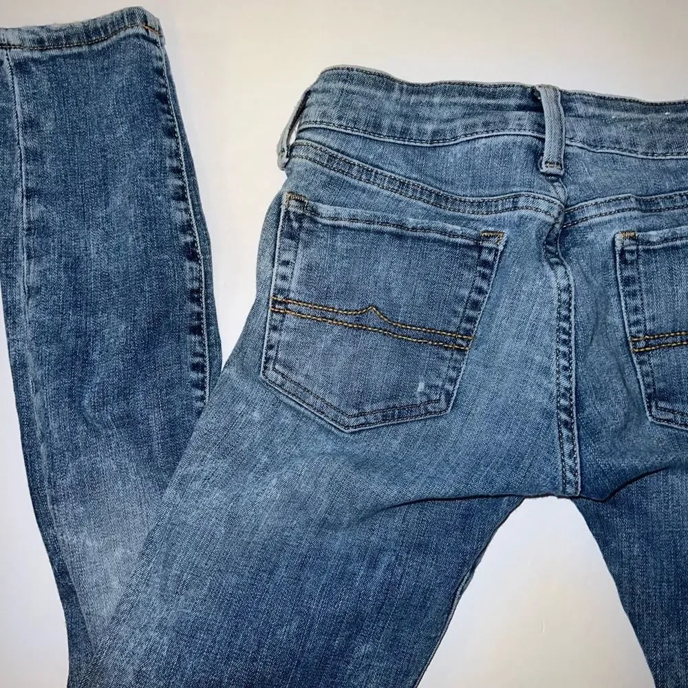 Denim & Supply Ralph Lauren Crop Skinny Ripped Jeans - Picture 6 of 9